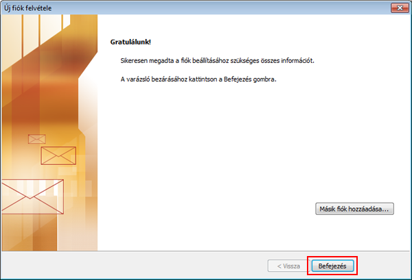 Outlook beállítása